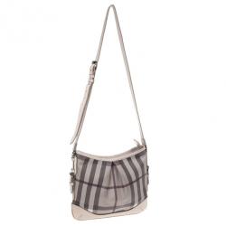 مملوكة مسبقًا Burberry Smoked Trench Coated Canvas Hartham Crossbody Bag