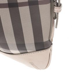 مملوكة مسبقًا Burberry Smoked Trench Coated Canvas Hartham Crossbody Bag
