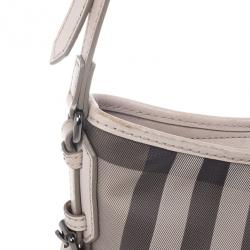 مملوكة مسبقًا Burberry Smoked Trench Coated Canvas Hartham Crossbody Bag