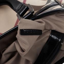 مملوكة مسبقًا Burberry Nova Check Front Pocket Tote