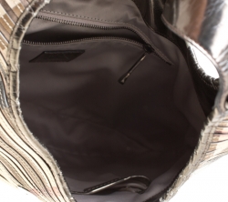 Pre Owned Burberry Olive Green Nova Check PVC and Patent Leather Brooke Hobo