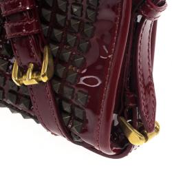 Pre Owned Burberry Hyde Studded Clutch