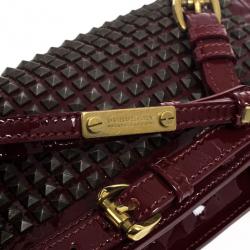 Pre Owned Burberry Hyde Studded Clutch