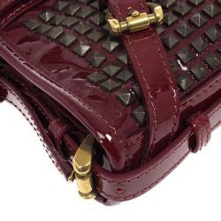 Pre Owned Burberry Hyde Studded Clutch