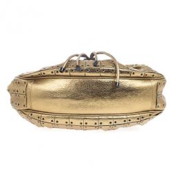 مملوكة مسبقًا Burberry Prorsum Studded Warrior Gold Bag