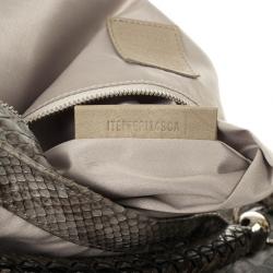 مملوكة مسبقًا Burberry Bromley Python Drawstring Shoulder Bag