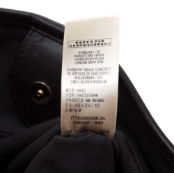 Pre Owned Burberry Beige/Brown Haymarket Check Coated Canvas Small Northfield Tote