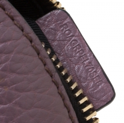 Pre Owned حقيبة بولينغ بربري أورشارد جلد أومبريه بنفسجي فاتح  صغيرة