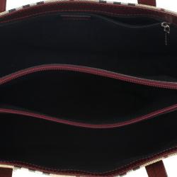 Pre Owned Burberry Beige London Haymarket PVC Tote