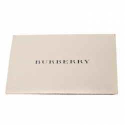 Pre Owned Burberry Burgundy Ombre Supernova Check PVC Bilmore Tote
