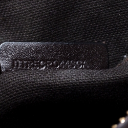 مملوكة مسبقًا حقيبة بربري مينفورد مربعات هايماركت بلاستيك مشمع و جلد بيج و بني داكن