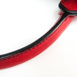 Pre Owned Burberry Tricolor Canvas Leather Boston Bag 