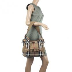 Pre Owned Burberry Prorsum Vintage House Check Tote