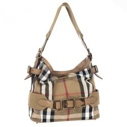 Pre Owned Burberry Prorsum Vintage House Check Tote