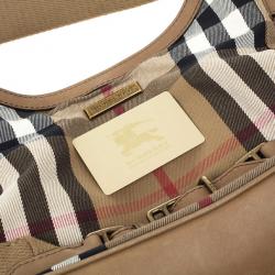 Pre Owned Burberry Prorsum Vintage House Check Tote