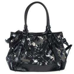 مملوكة مسبقًا Burberry Floral Check Tote Bag