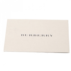 Pre Owned Burberry Beige/Brown Haymarket Check PVC and Leather Small Salisbury Tote