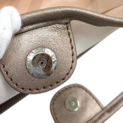 Pre Owned حقيبة يد بربري نوفا شيك فينيل وردي