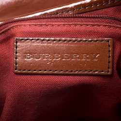 Burberry Multicolor Haymarket Check Canvas/Suede and Leather Messenger Bag