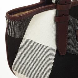 Pre Owned Burberry Mega Nova Small Victoria Tote