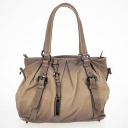 مملوكة مسبقًا Burberry Medium Pleated Leather Tote