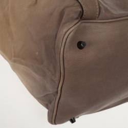 مملوكة مسبقًا Burberry Medium Pleated Leather Tote