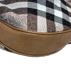 مملوكة مسبقًا حقيبة بربري بروكلين كانفاس بيج نقشة نوفاتشيك بيج مقوى