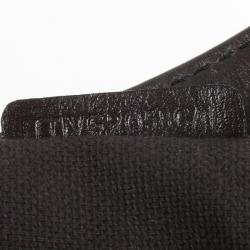 Pre Owned Burberry Haymarket Check Satchel