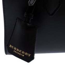 Pre Owned  Burberry Black/Brown Heart Print Leather and Calfhair Dinton Satchel