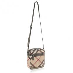 Pre Owned Burberry Nova Check Crossbody Bag