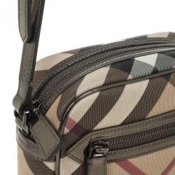 Pre Owned Burberry Nova Check Crossbody Bag