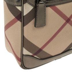 Pre Owned Burberry Nova Check Crossbody Bag