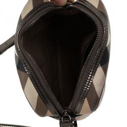 Pre Owned Burberry Nova Check Crossbody Bag
