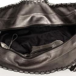 مملوكة مسبقًا Burberry Metallic Leather Tote