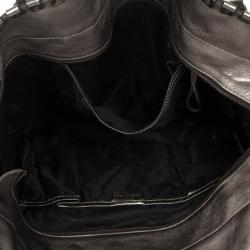 مملوكة مسبقًا Burberry Metallic Leather Tote