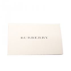 Burberry Beige/Brown House Check Canvas and Leather Messenger Bag