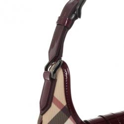 مملوكة مسبقًا Burberry Nova Check Mini ‘Brooke’ Hobo Handbag