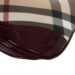 مملوكة مسبقًا Burberry Nova Check Mini ‘Brooke’ Hobo Handbag