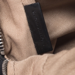 مملوكة مسبقًا Burberry Beige/Black Nova Check Vinyl Small Bowler Bag