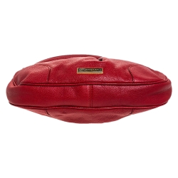 Burberry Red Leather Hobo