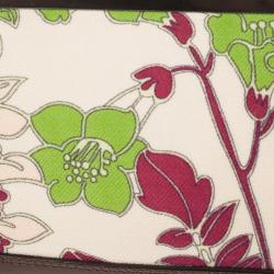 Pre Owned Burberry Floral Canvas Framed Evening Bag