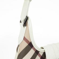 Pre Owned Burberry Nova Check Mini 'Brooke' Hobo Handbag