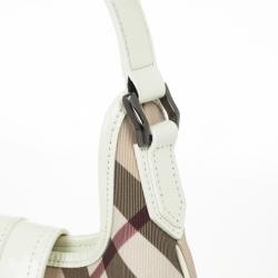Pre Owned Burberry Nova Check Mini 'Brooke' Hobo Handbag