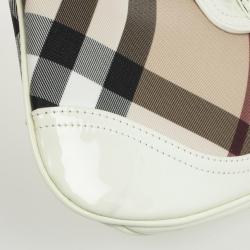 Pre Owned Burberry Nova Check Mini 'Brooke' Hobo Handbag