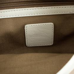 Pre Owned Burberry Nova Check Mini 'Brooke' Hobo Handbag