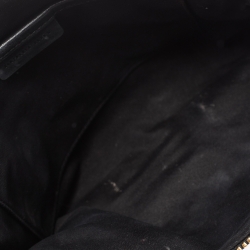 مملوكة مسبقًا Burberry Plum Check Nylon Zip Cosmetic Pouch