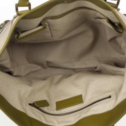 Pre Owned Burberry Nova Check Studded Nickie Tote