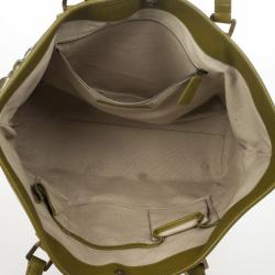 Pre Owned Burberry Nova Check Studded Nickie Tote