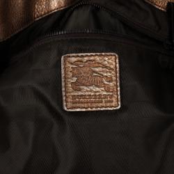 Pre Owned Burberry Nova Check Brooke Hobo Bag