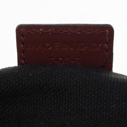 Pre Owned Burberry Haymarket Check 'Lola' Satchel